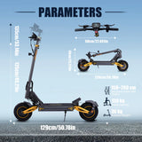 TWOFISH TW4 PRO Foldable Off Road Electric Scooter 60v 2000w